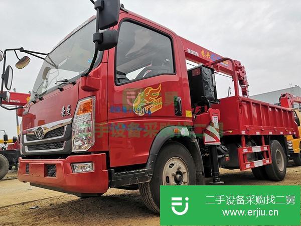 湖北出售二手重汽5噸隨車吊