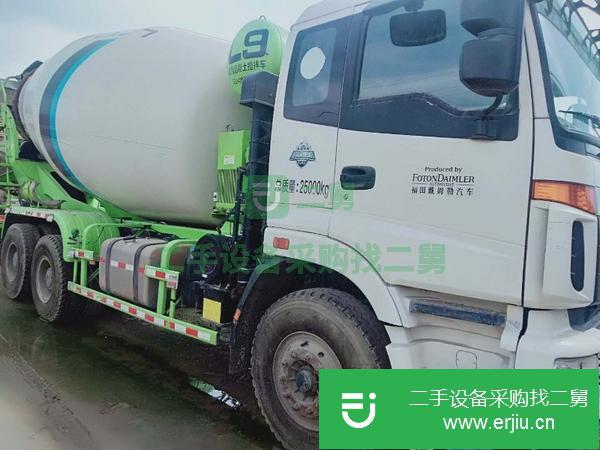 重慶出售二手國(guó)五歐曼攪拌車,375馬力