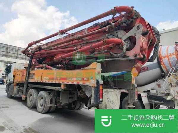 湖南出售二手三一52米泵車