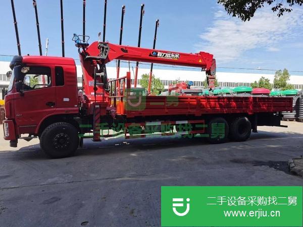 湖北出售二手東風后八輪隨車吊