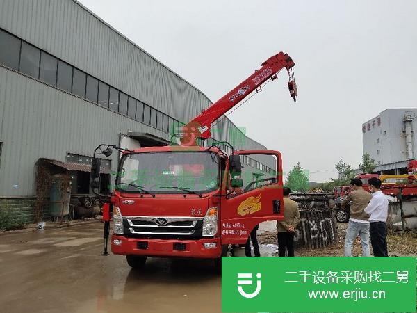 湖北出售二手5噸隨車吊