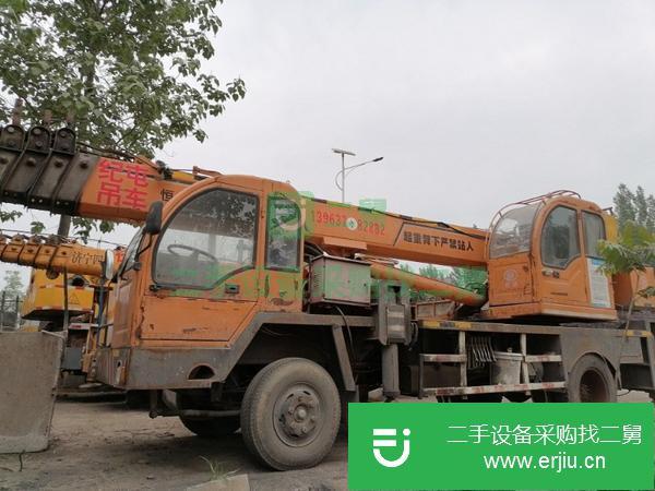 山東出售二手十噸吊車