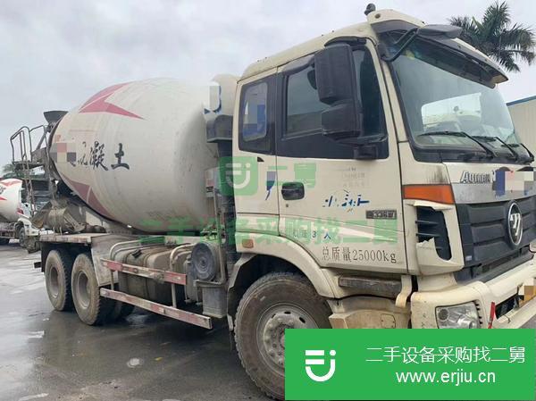 廣東出售二手福田歐曼大12方攪拌車國四