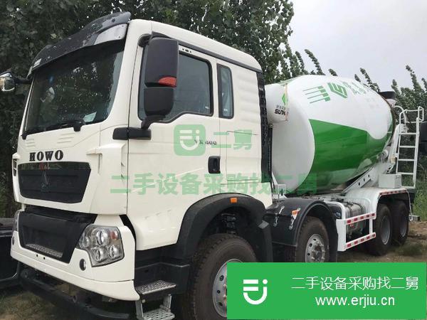浙江出售二手重汽豪沃輕量化攪拌車