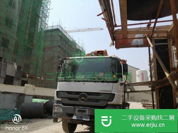 河北出售二手中聯46米泵車