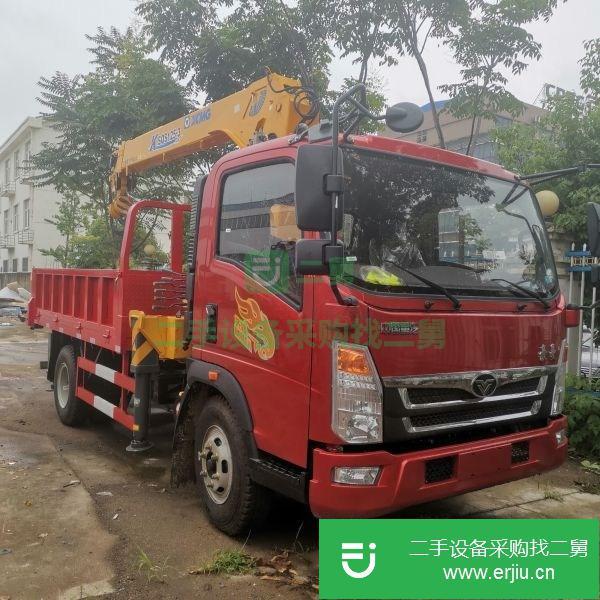 內(nèi)蒙古出售二手九成新藍(lán)牌隨車吊
