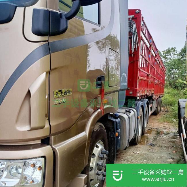 廣東出售二手東風天龍半掛車