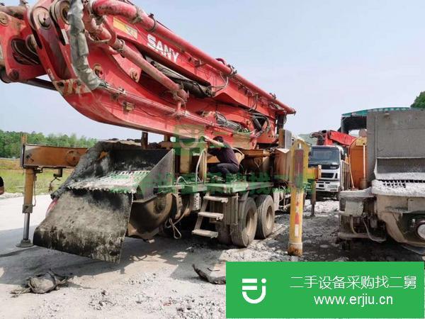 湖南出售二手五十鈴46米泵車