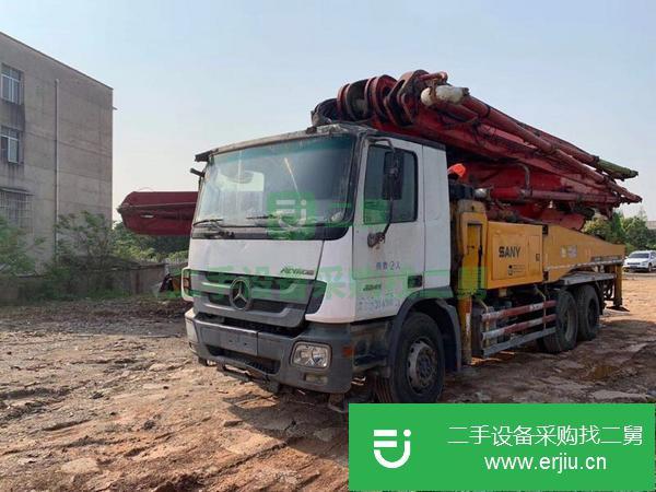 湖南出售二手三橋46米泵車