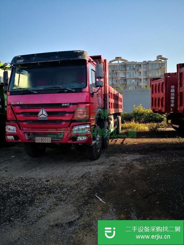 河北出售二手豪沃前四后八自卸車