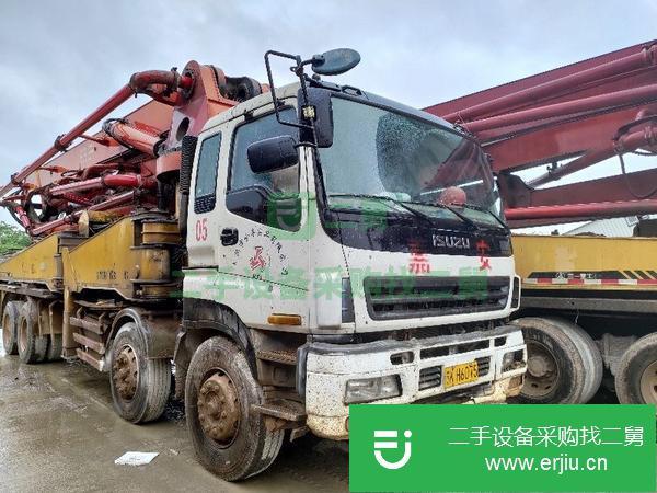 湖北出售二手三一45米泵車