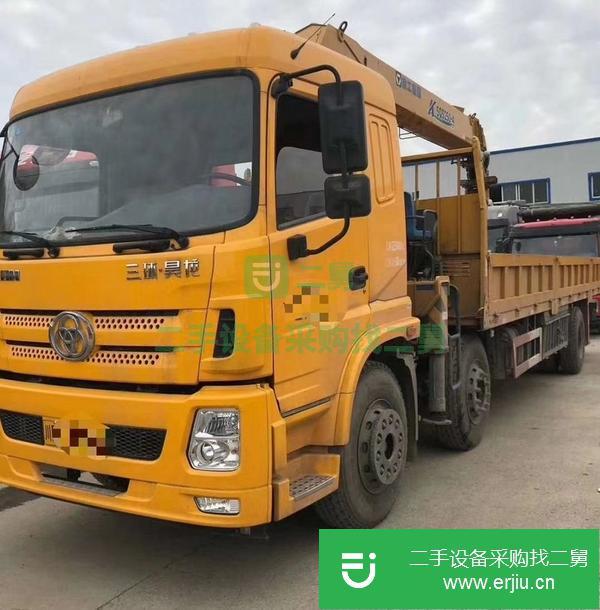 湖北出售二手徐工10噸隨車吊