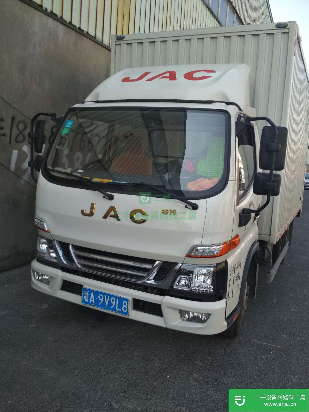 浙江出售二手江淮帥鈴箱式貨車