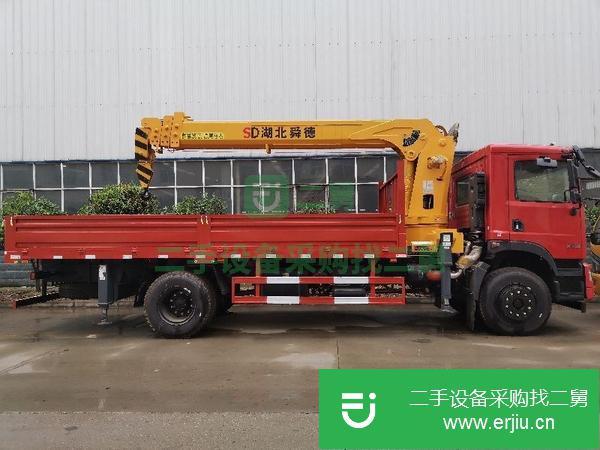 廣東出售二手東風8噸隨車吊