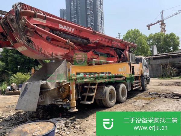 湖北出售二手三一46米泵車