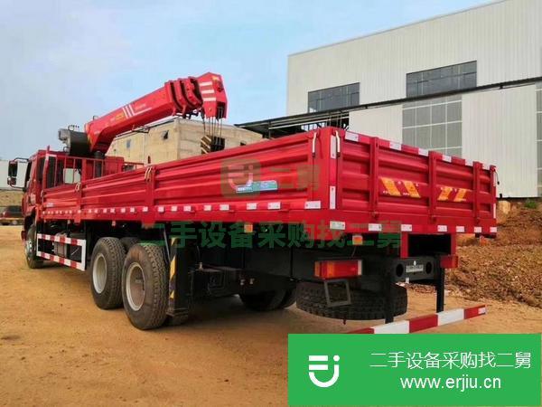 湖北出售二手柳汽國六后八輪隨車吊