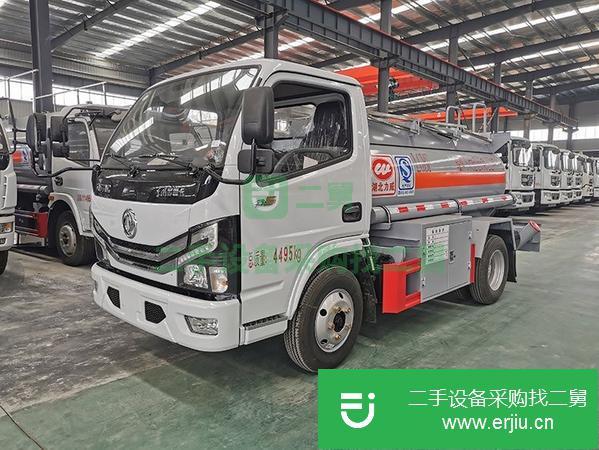 山西出售二手2噸藍牌油罐車