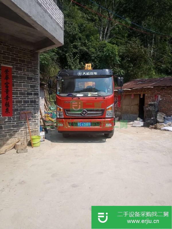 山西出售二手6噸隨車吊