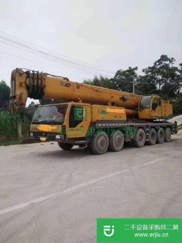 內蒙古出售二手徐工100噸汽車吊