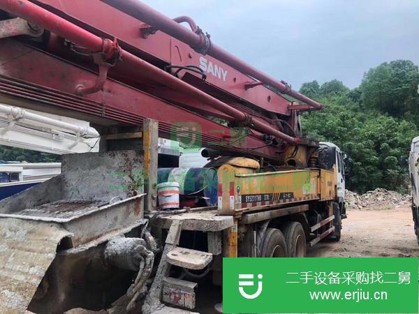 湖南出售二手三一37米泵車