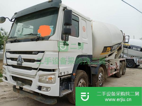山東出售二手豪沃攪拌車