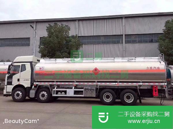 湖南出售二手4軸鋁合金油罐車