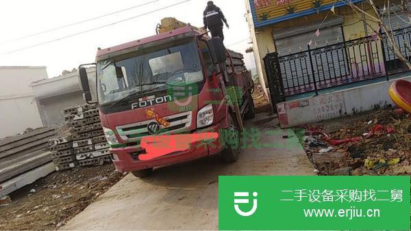 河北出售二手石煤6.3噸隨車吊
