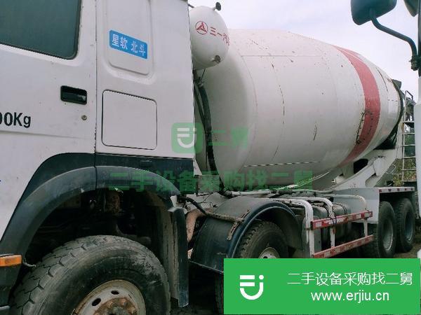 山東出售二手豪沃國四大18方攪拌車