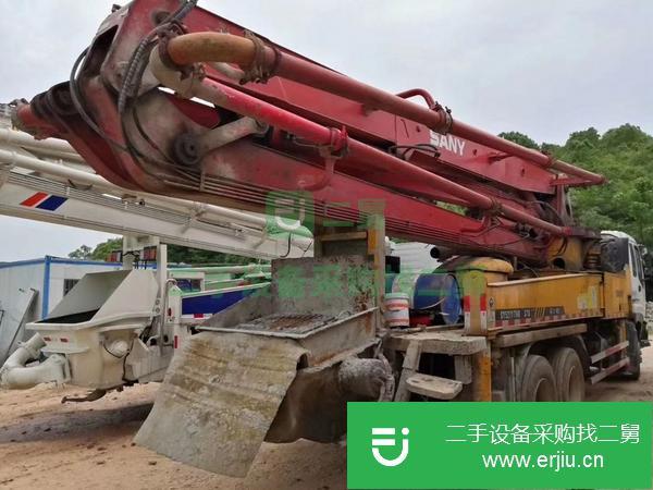 山東出售二手三一37米泵車