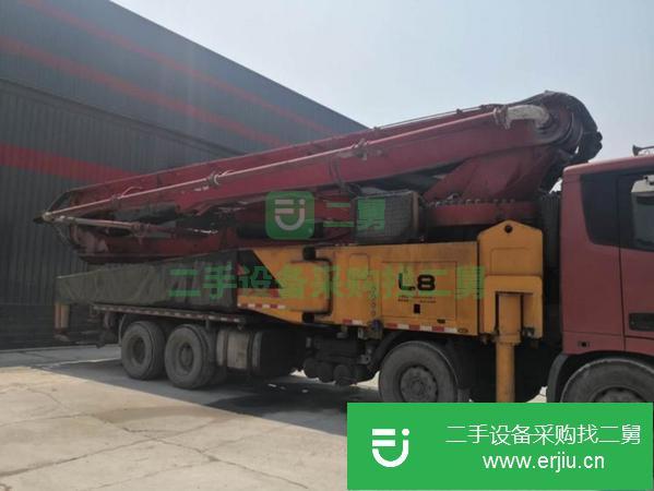 江蘇出售二手福田56米泵車