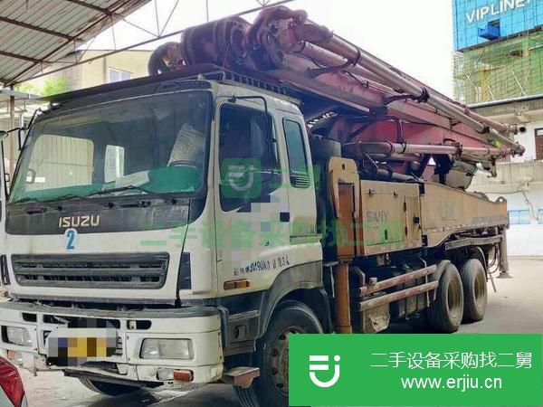 湖南出售二手五十鈴46米泵車
