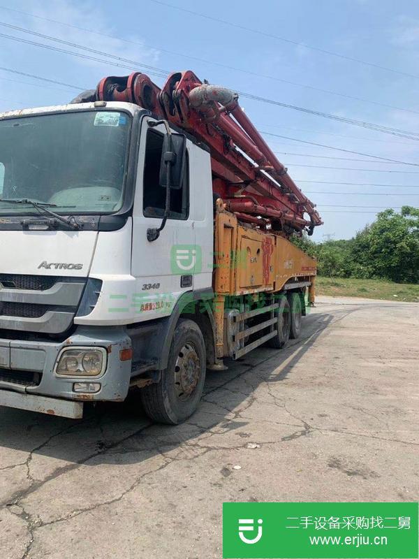 湖南出售二手49米泵車