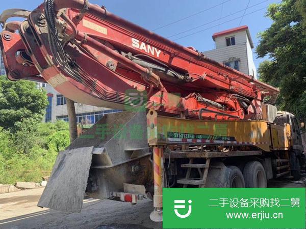 湖北出售二手三一46米泵車