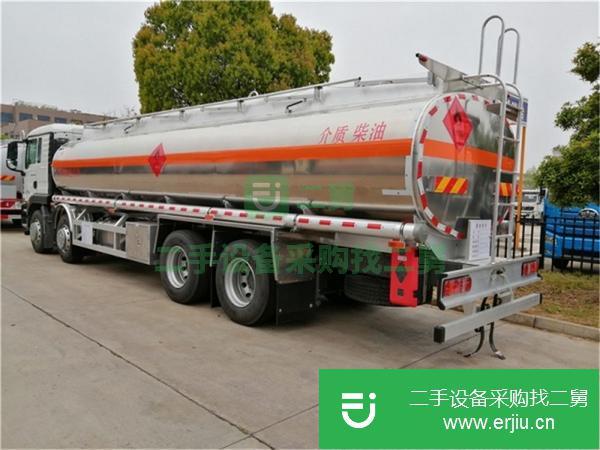 湖北出售二手重汽汕德卡前四后八加油車26方