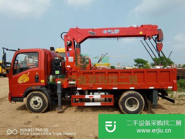 湖北出售二手5噸4節(jié)臂吊車(chē)