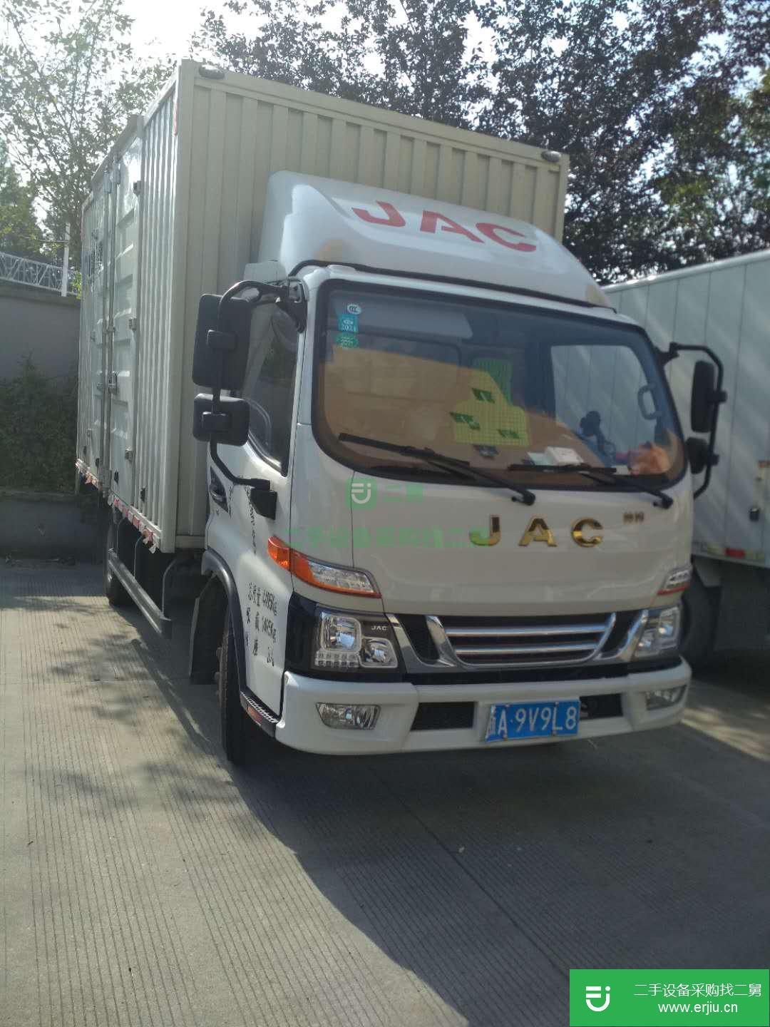 浙江出售二手江淮帥鈴箱式貨車