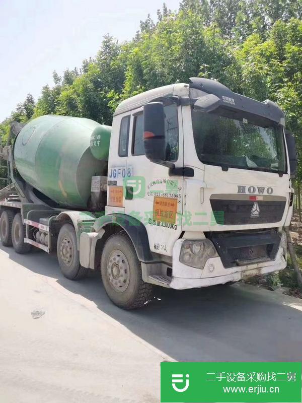 江蘇出售二手國五豪沃攪拌車