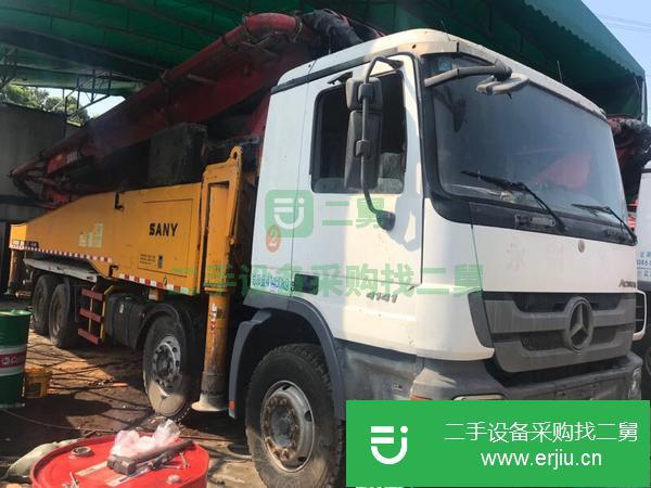 湖南出售二手三一56米泵車