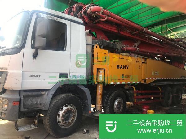 湖南出售二手三一56米泵車