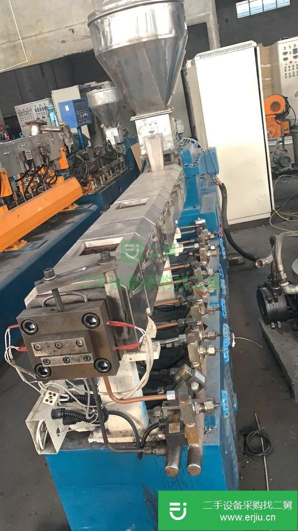 廣東出售二手雙螺桿擠出機