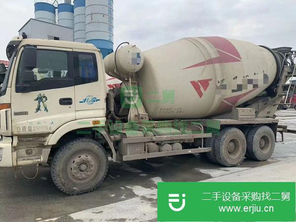 廣東出售二手福田歐曼大12方攪拌車國四