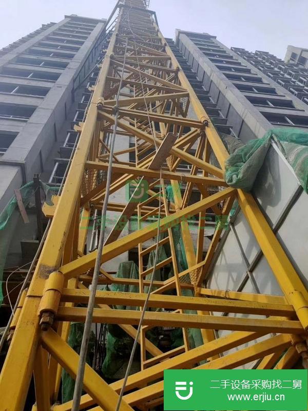 浙江出售二手塔吊，23節(jié)高度