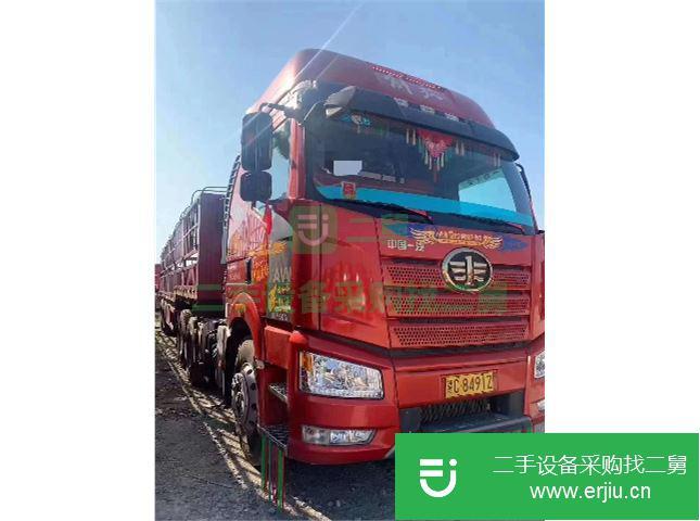 江西出售二手解放J6P半掛車