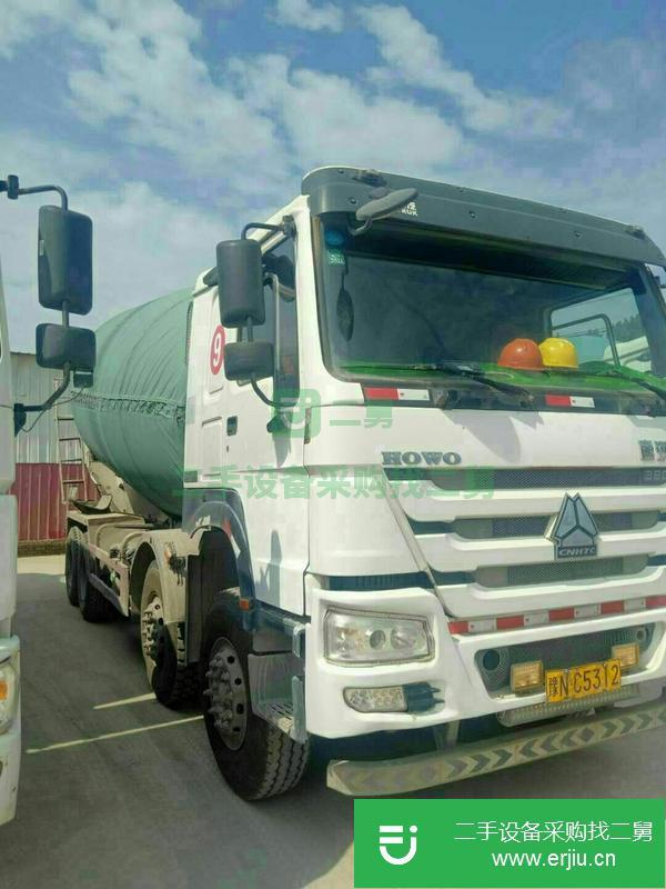 湖北出售二手豪沃20方攪拌車