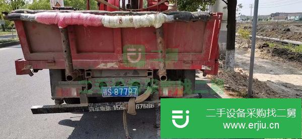 湖北出售二手重汽豪曼隨車吊