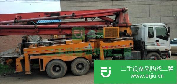 河北出售二手三一37米泵車