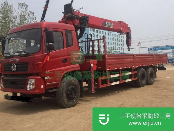 湖北出售二手東風(fēng)后八輪隨車吊