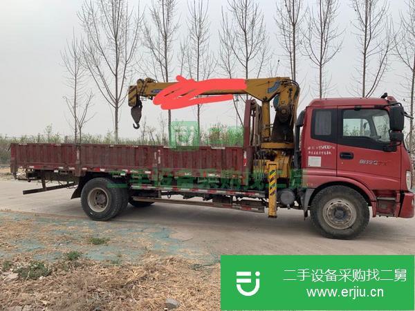 河北出售二手石煤6.3噸隨車吊