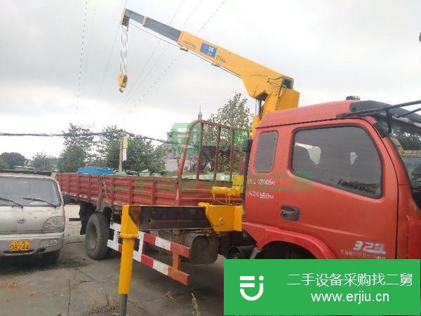 四川出售二手石煤6噸隨車吊