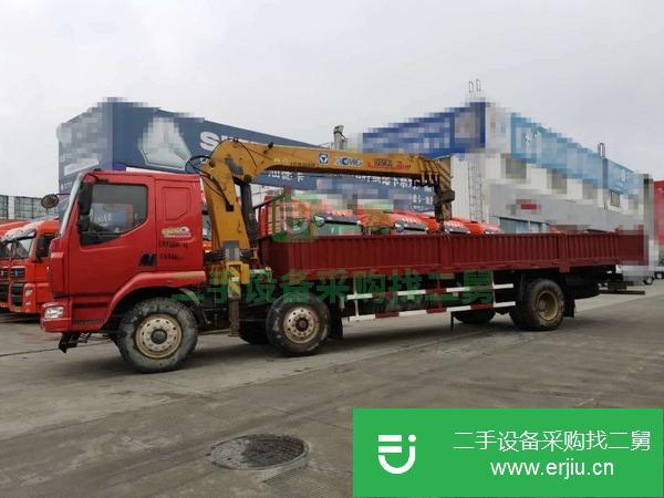 四川出售二手徐工8噸隨車吊